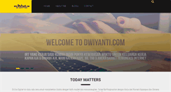 Desktop Screenshot of dwiyanti.com